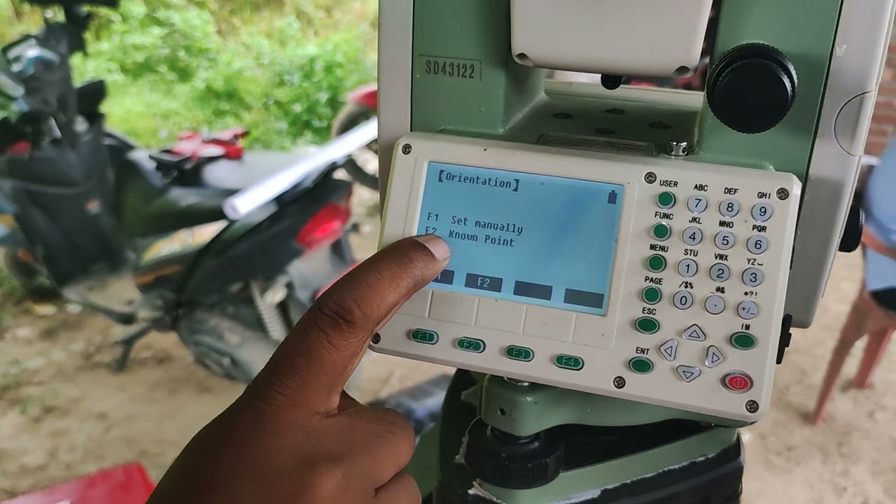 Demo of Detailing by Sanding Arc 5 lite (Total Station) by Er. Ram Ratan