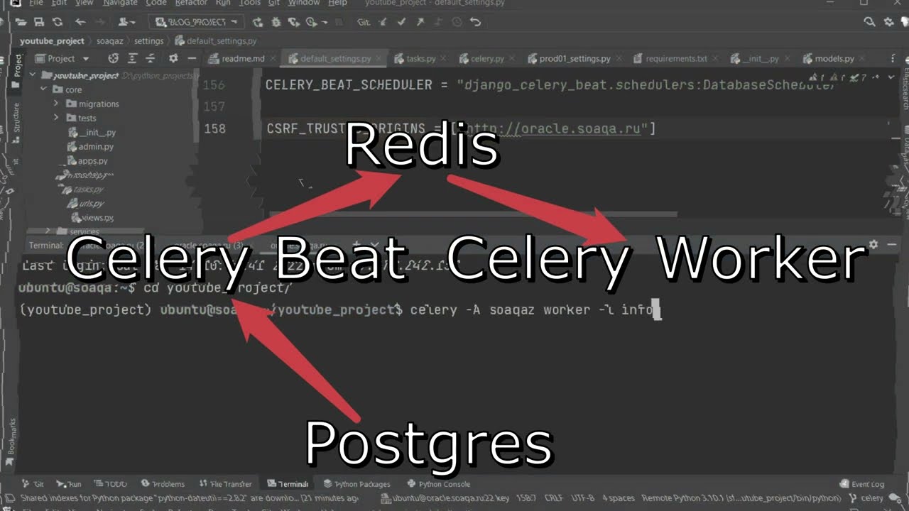 Дружим Django и Celery, Celery Result, Celery Beat