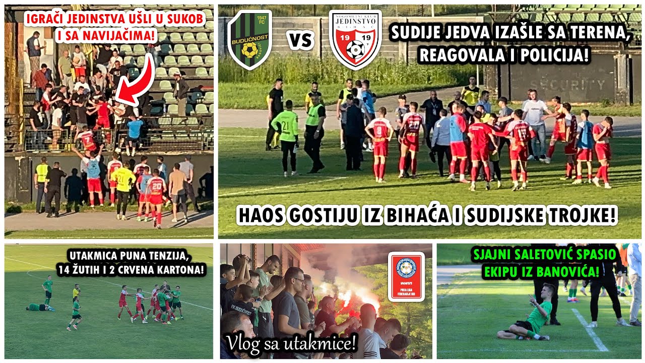 DŽUMBUS U BANOVIĆIMA! GOSTI GANJALI SUDIJE NAKON UTAKMICE! | Budućnost B. - Jedinstvo B. Vlog ⚽
