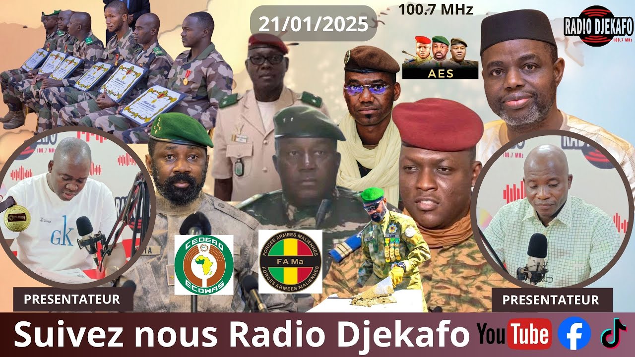 RADIO DJEKAFO 21 JANVIER BOUA DIABATE ET BOUBACAR TRAORE