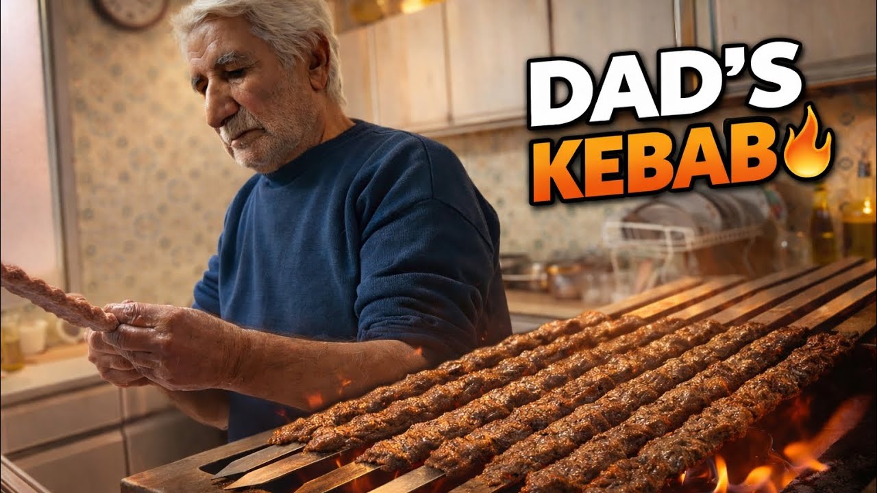 Cooking Lamb Kebabs with My Dad | Homemade Persian Koobideh