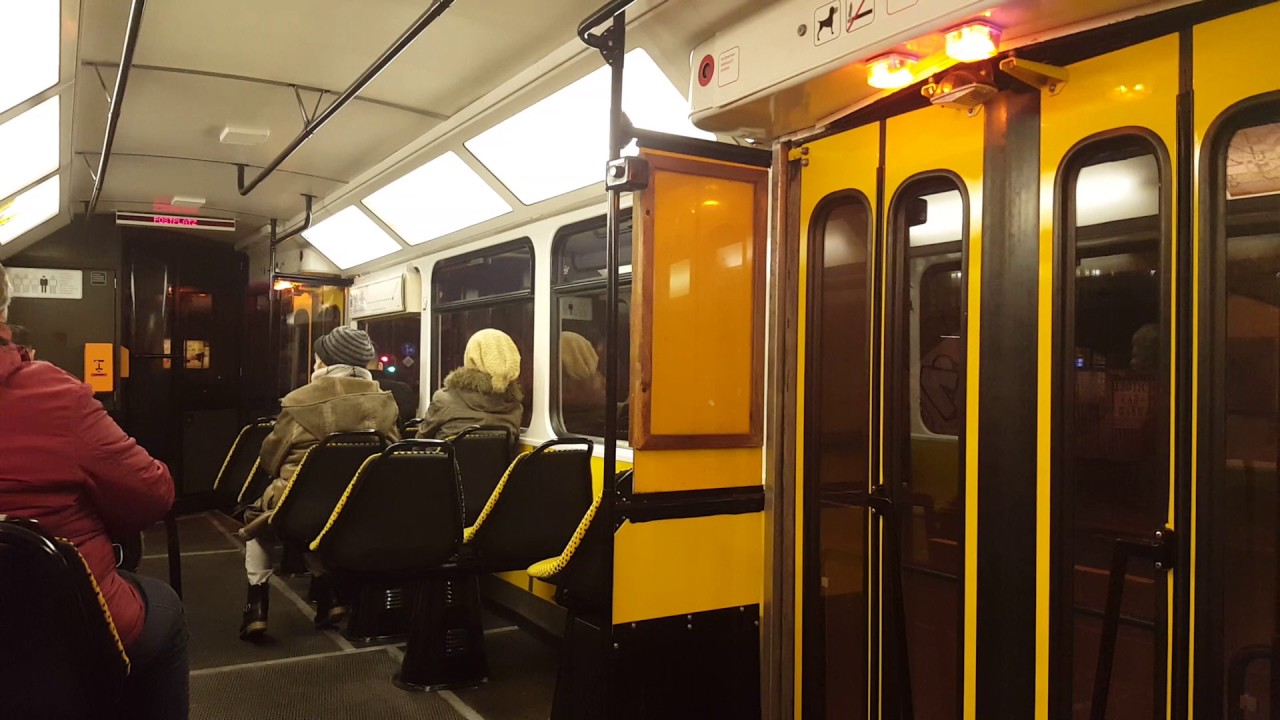 Mitfahrt im Tatra T4D-MT 224 277 der Dresdner Verkehrsbetriebe AG