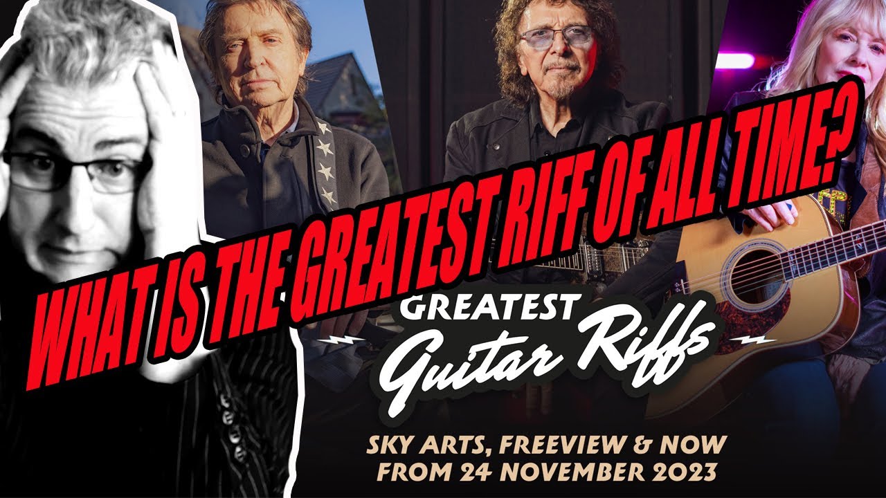 What is the Greatest GUITAR RIFF of all time? | SKY ARTS Decides