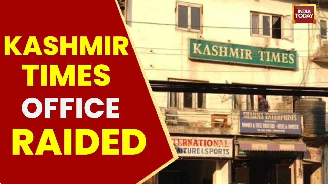 Kashmir Times Raid: SIA Raids Kashmir Times Office Over Alleged Terror Content, Editor Named in FIR