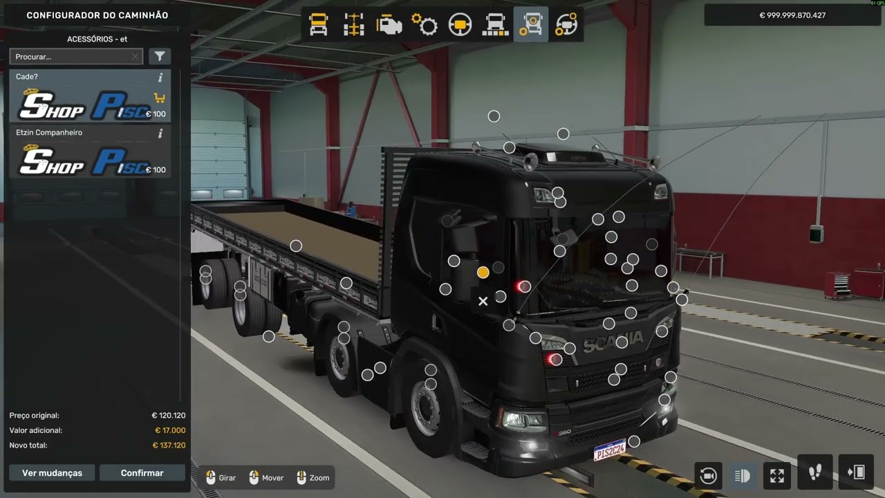 MOD DA SCANIA P360 PARA EURO TRUCK SIMULATOR 2