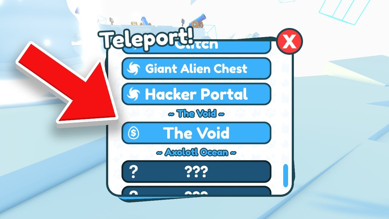 HOW TO UNLOCK THE VOID IN PET SIMULATOR X