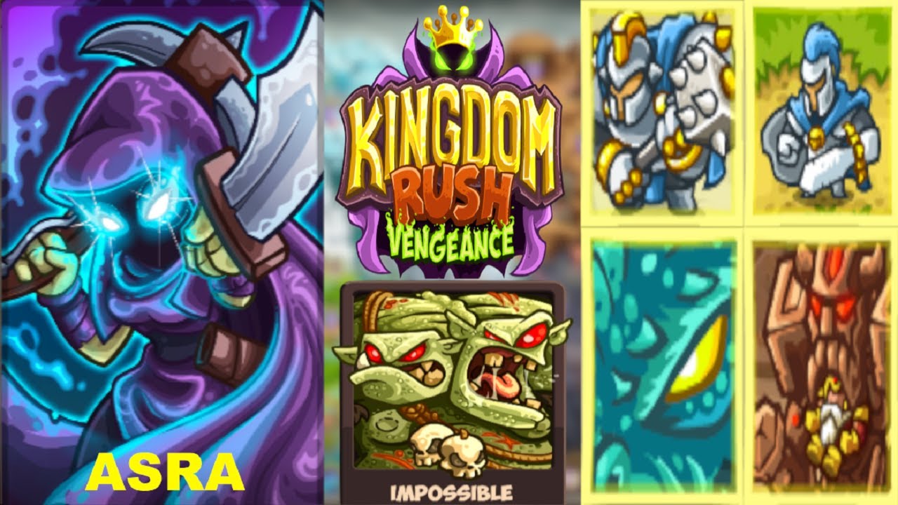 Kingdom Rush Vengeance: Defeating All Main Campaign Bosses on Impossible Difficulty