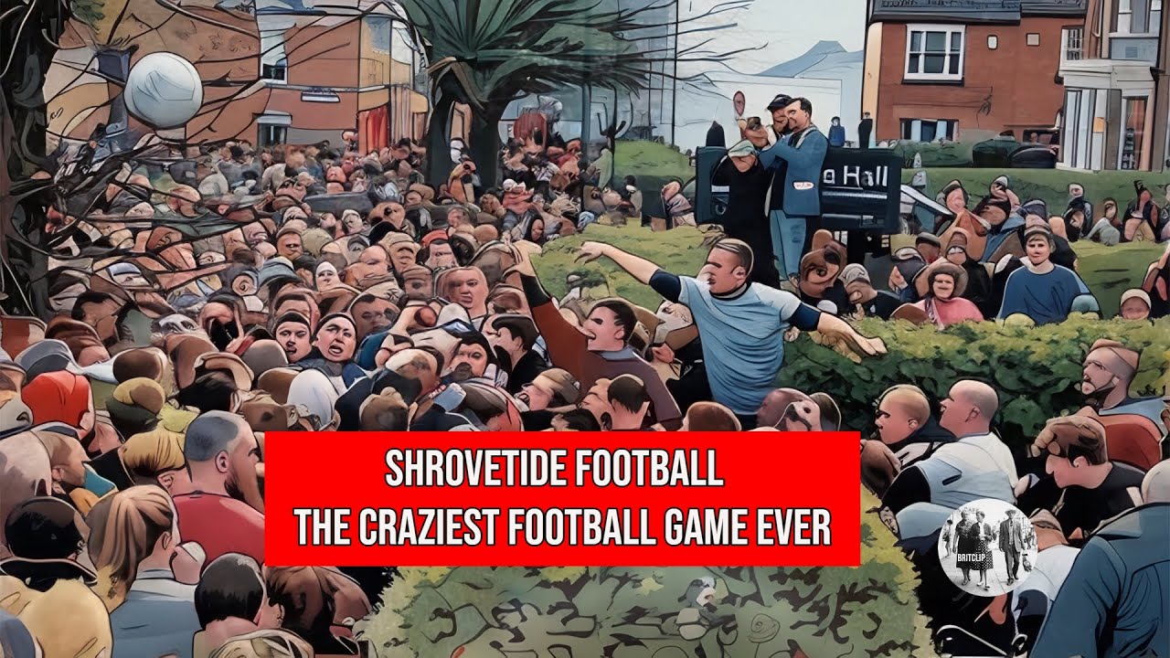 Shrovetide Football  - the craziest football game ever