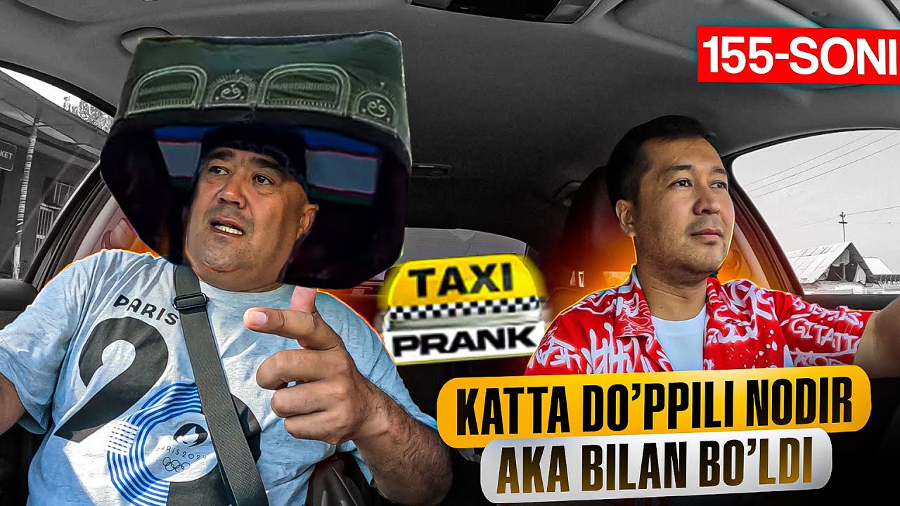Taksida prank 155-soni🚕 Andijon futbol fanklubi rahbari Nodir To’ychiyev hammasini aytib tashladi😱