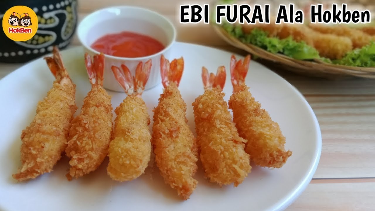 Resep Udang Ebi Furai Ala Hokben Enaknya Udang Tempura Ala Resto