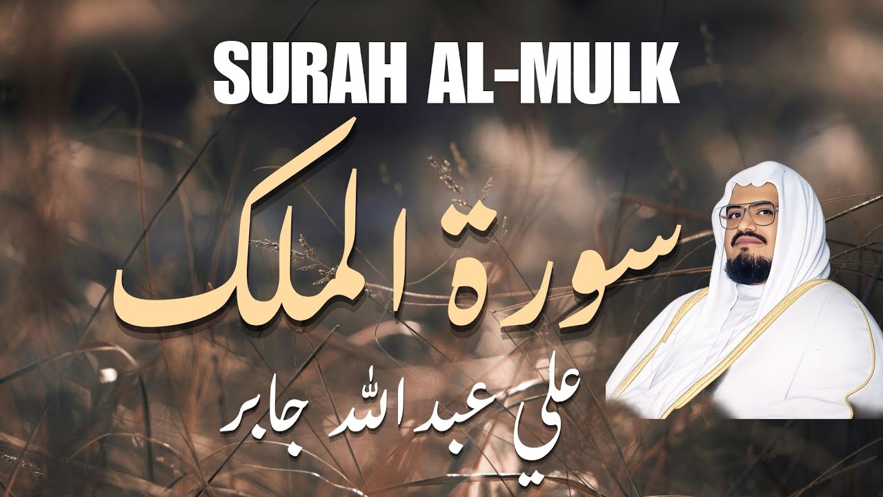 سورة الملك تلاوة خاشعة للشيخ علي جابر             #قرآن #قران_كريم #quran #راحة_نفسية #علي_جابر 