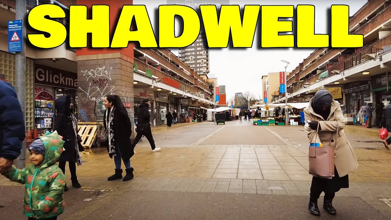 EAST LONDON WALKS: Walking the Historic Streets of Whitechapel & Shadwell (4K)