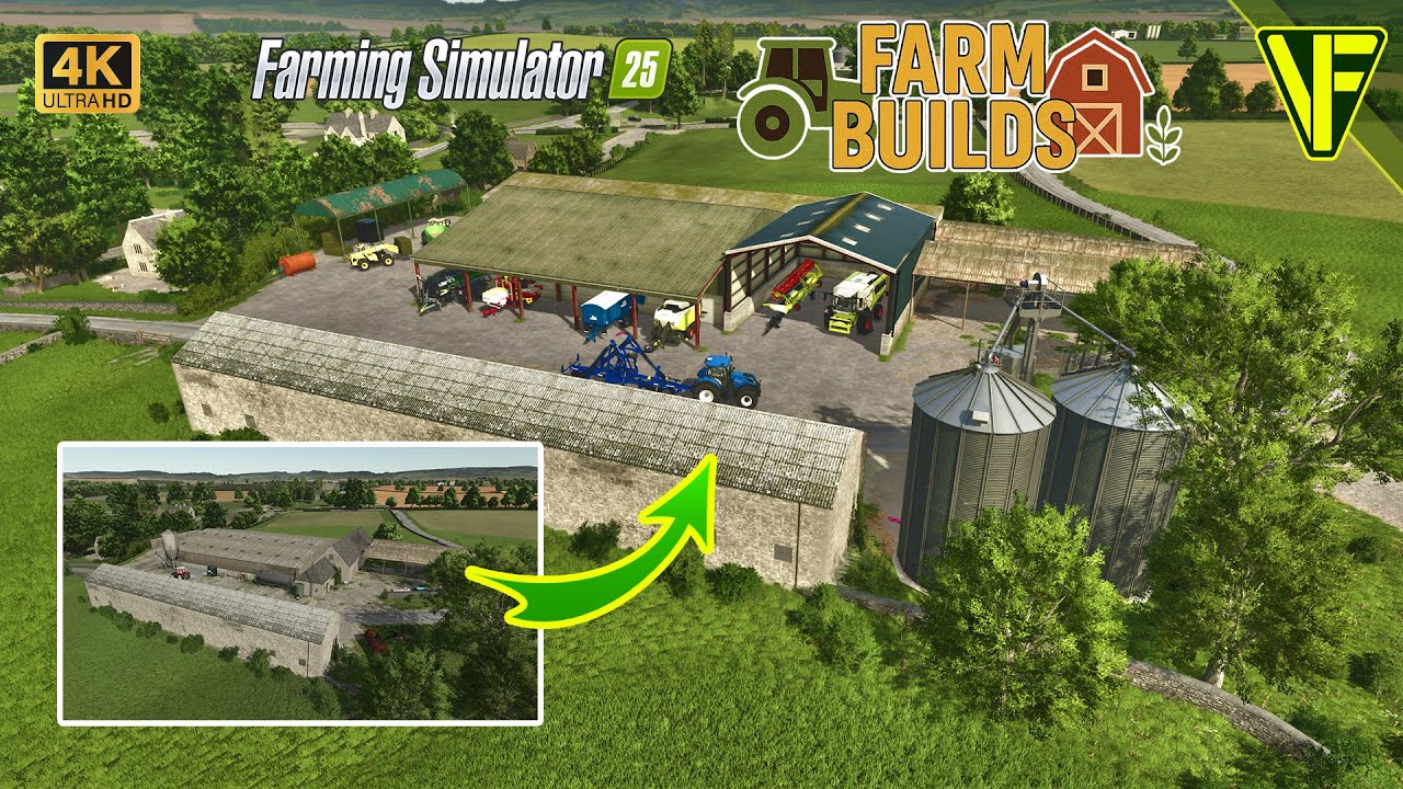 Rebuilding Calmsden's Dairy from the Ground Up | FS25 Farm Builds