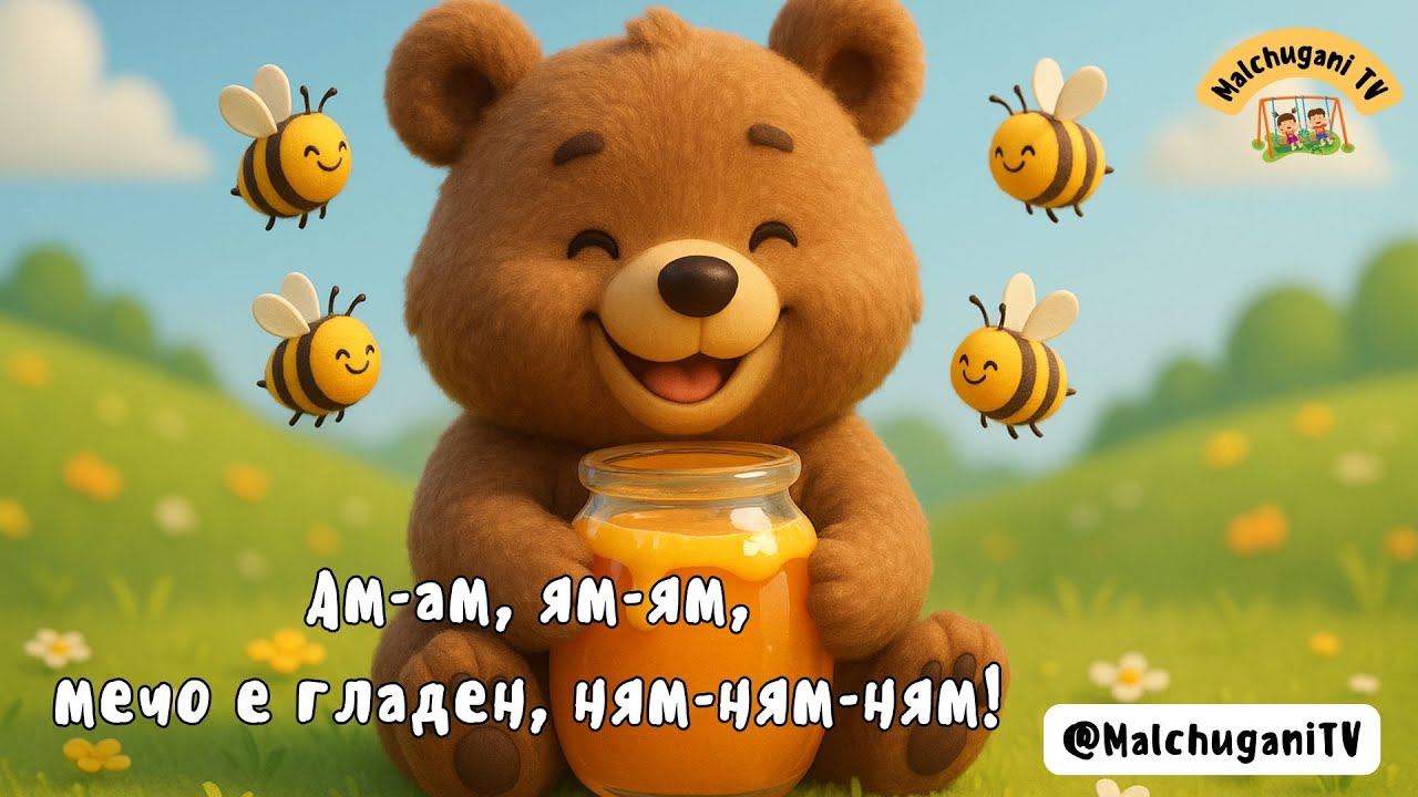 Ам-ам, ям-ям,мечо е гладен, ням-ням-ням