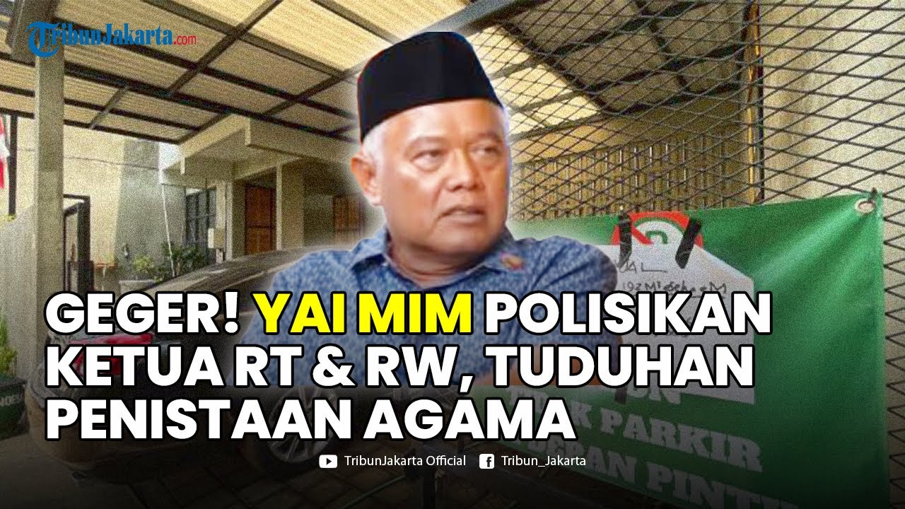 🔴Geger, Yai Mim Polisikan Ketua RT & RW, Tuduhan Penistaan Agama dan Persekusi Muncul ke Permukaan