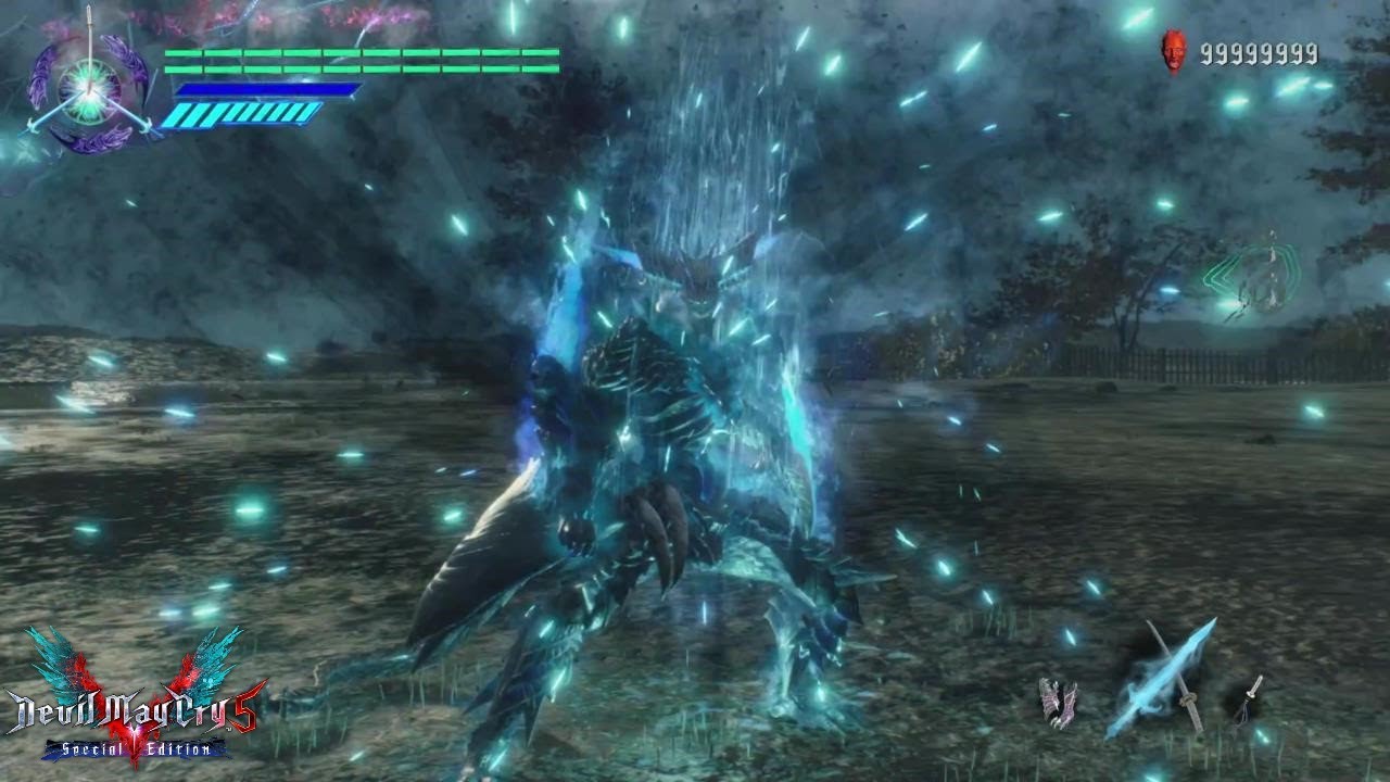 DMC5 Vergil Boss Moves SHOWCASE