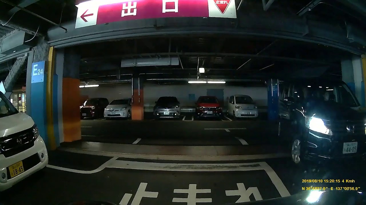 ドラレコ　快晴のイオンモール高岡