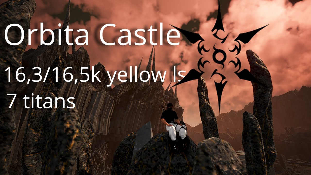 BDO | Succession Ninja | Orbita Castle | 16,3/16,5k lv2 ls | 7 titans (pretty much)