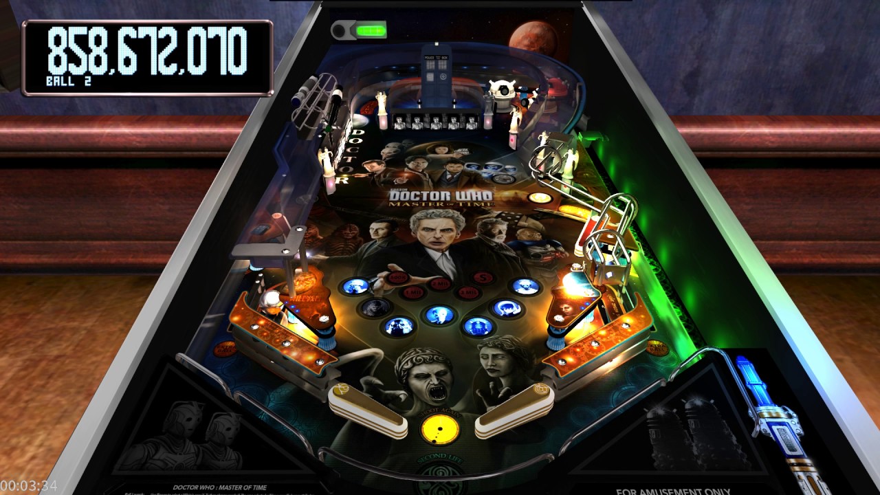 Pinball Arcade - Tournament March 2017 - Doctor Who - Master of Time - 2144 million
