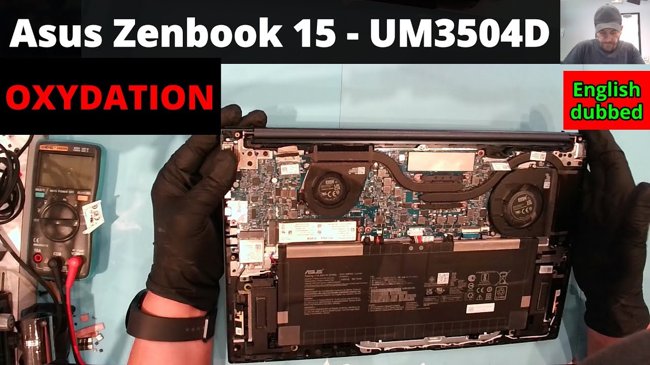 Asus Zenbook 15 OLED - UM3504D - OXYDATION