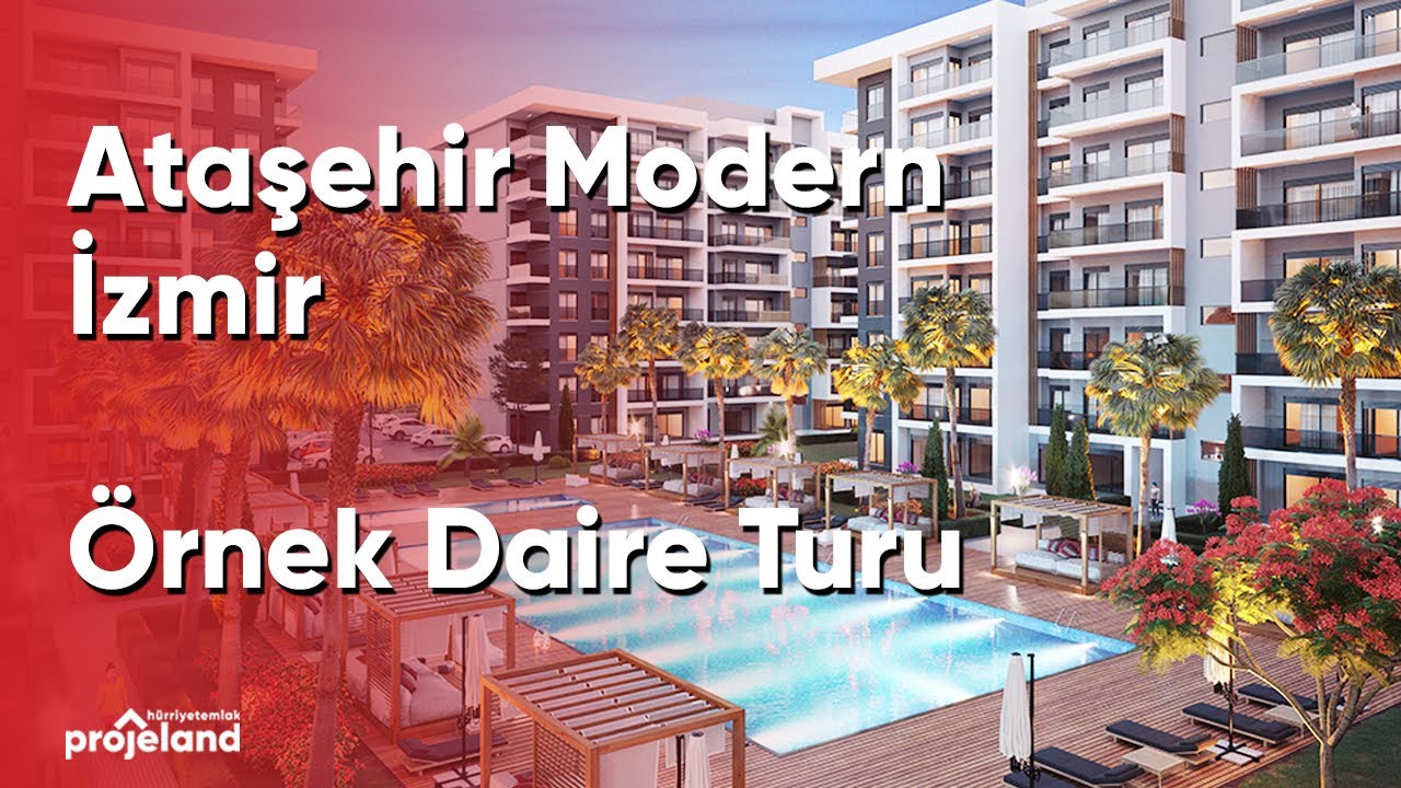 Ataşehir Modern İzmir | Örnek Daire Turu