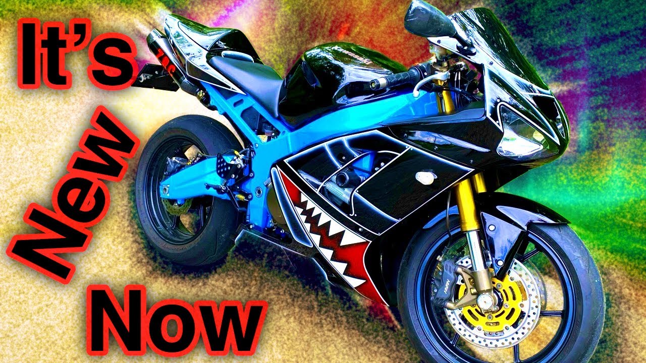 New Fairings For The Shark - ZX6R Build