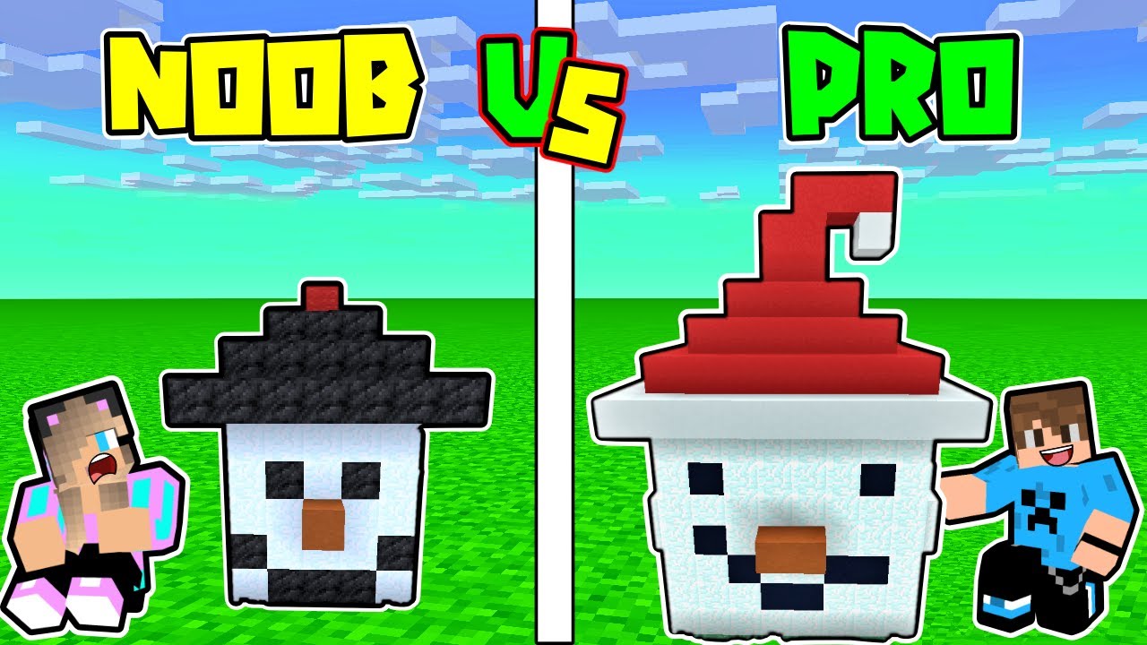 NOOB VS PRO CHRISTMAS ΣΤΟ MINECRAFT