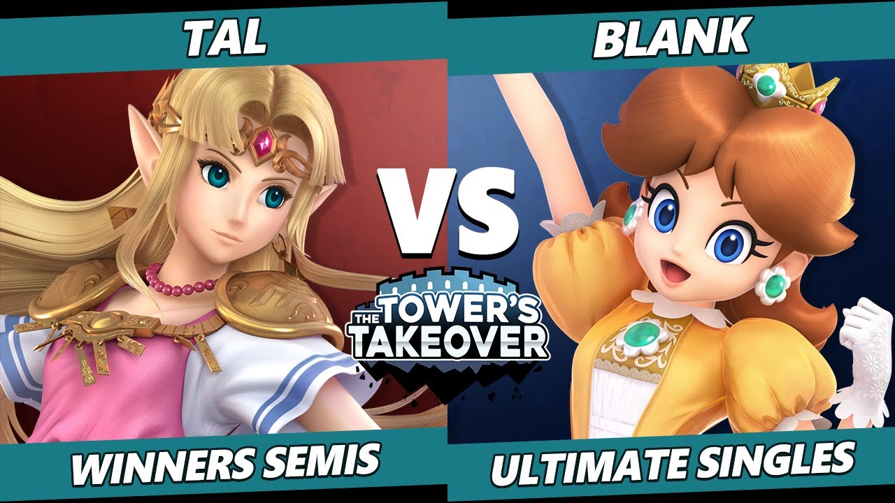 Tower's Takeover 20 Winners Semis - Tal (Zelda) Vs. Blank (Daisy) SSBU Ultimate Tournament