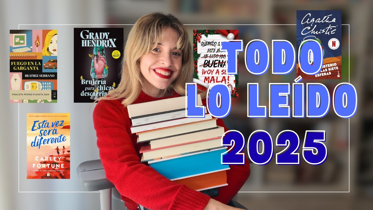 Leí 43 libros en 2025: Lo MEJOR y lo que fue una PÉRDIDA de tiempo 🚫📚