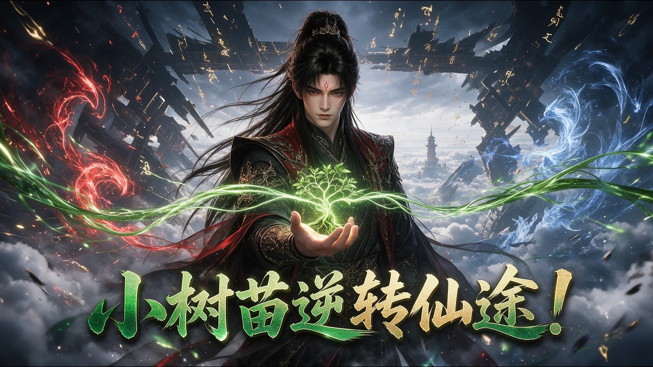 【Eng sub】小树苗逆转仙途！凡人修仙传，五行废品杂灵根的我靠小树苗踏上仙途！