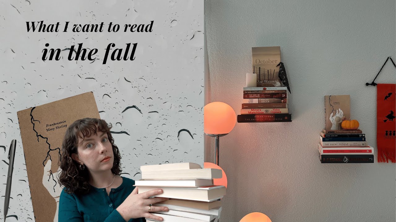 Cozy Fall Vlog, Reading, Decor, Frankenstein 