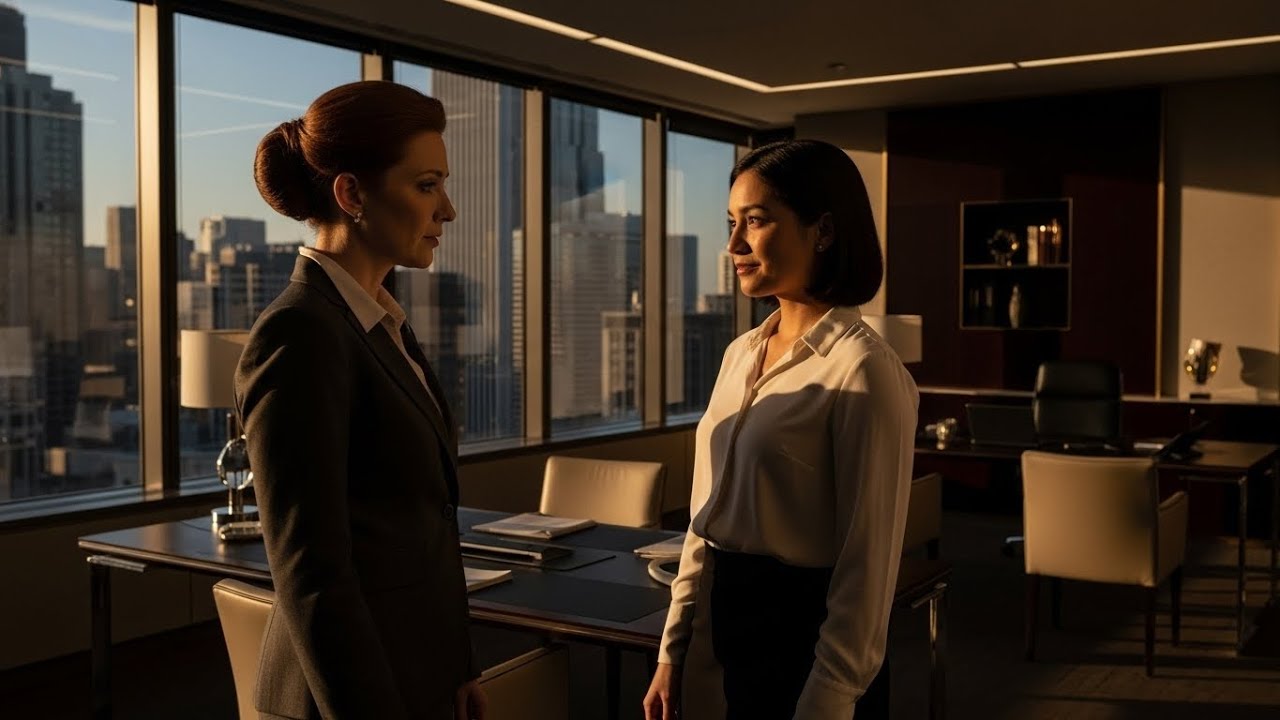 She read the message over my shoulder—and my CEO couldn’t hide what she felt anymore