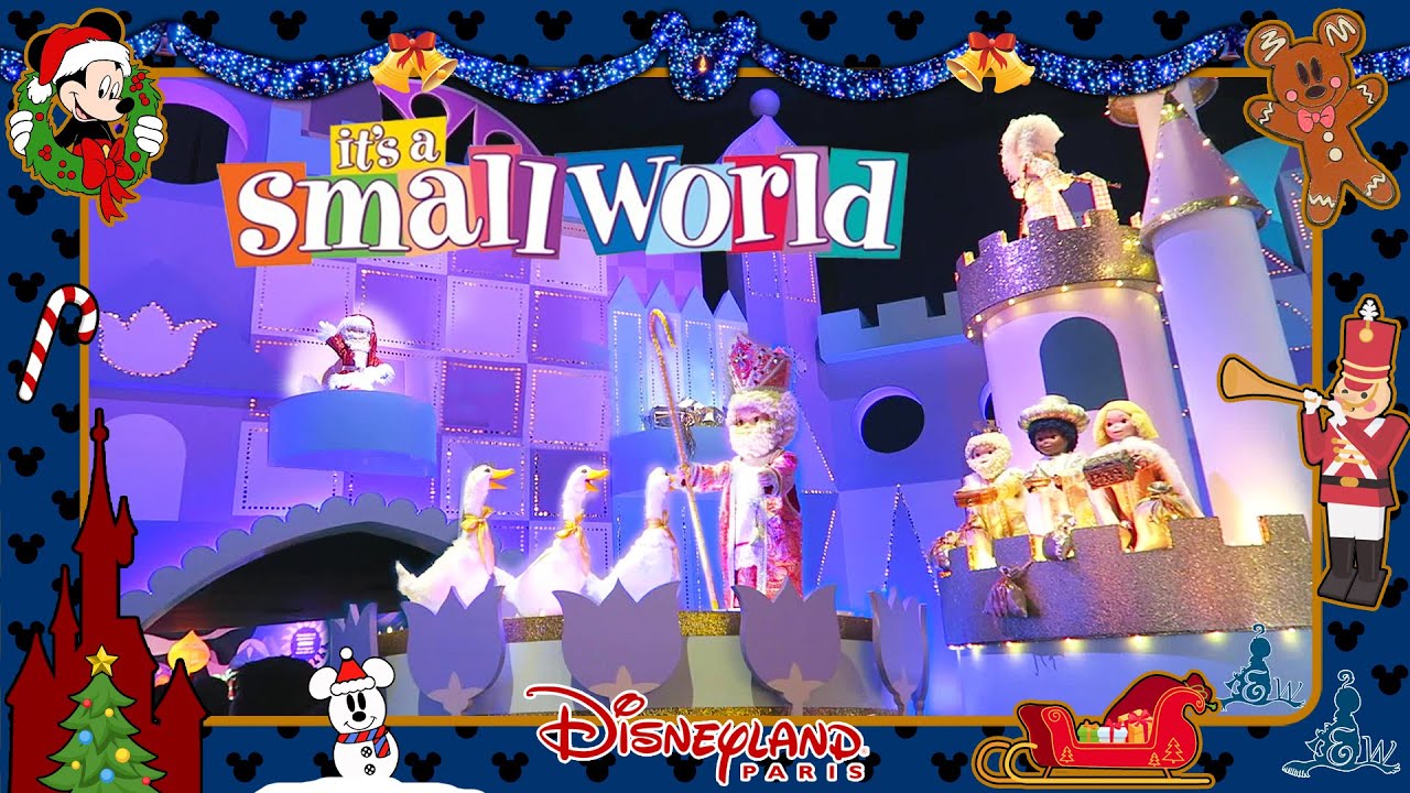 [Disneyland Paris] On-ride It's a Small World (🎄 Christmas version)