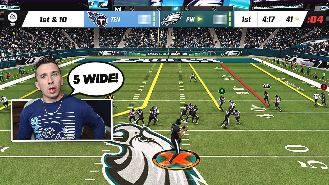 He averages 63 points a game throwing Hail Marys every play!