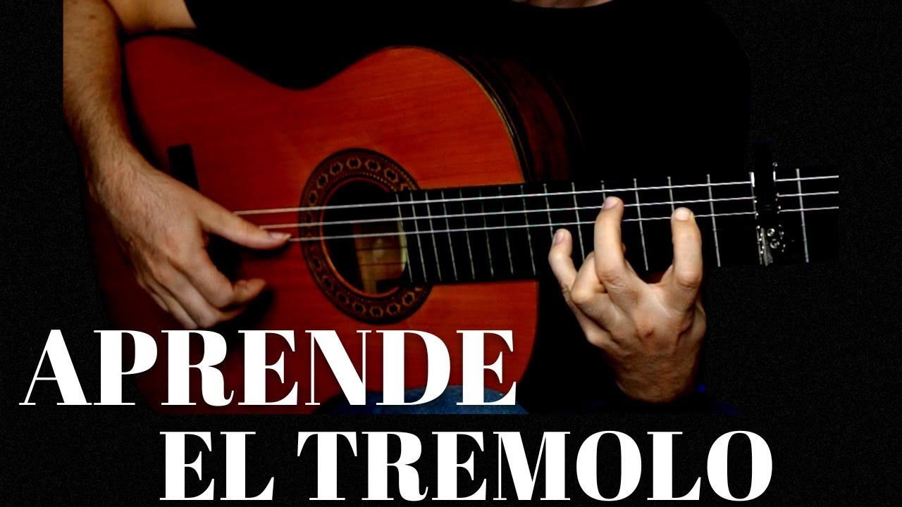 APRENDE LA TECNICA DEL TREMOLO En un HERMOSO EJERCICIO de GUITARRA