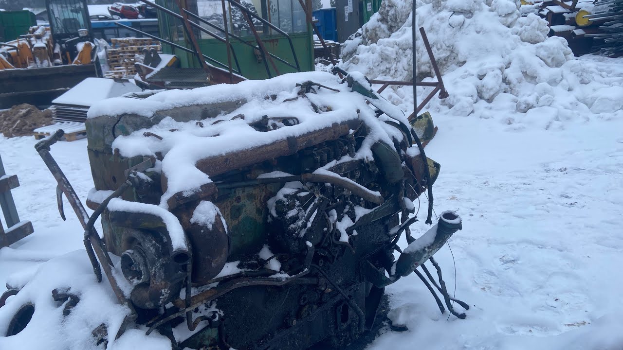Potężny Silnik Na Tractor Pulling $ Wyprawa Na Złom 
