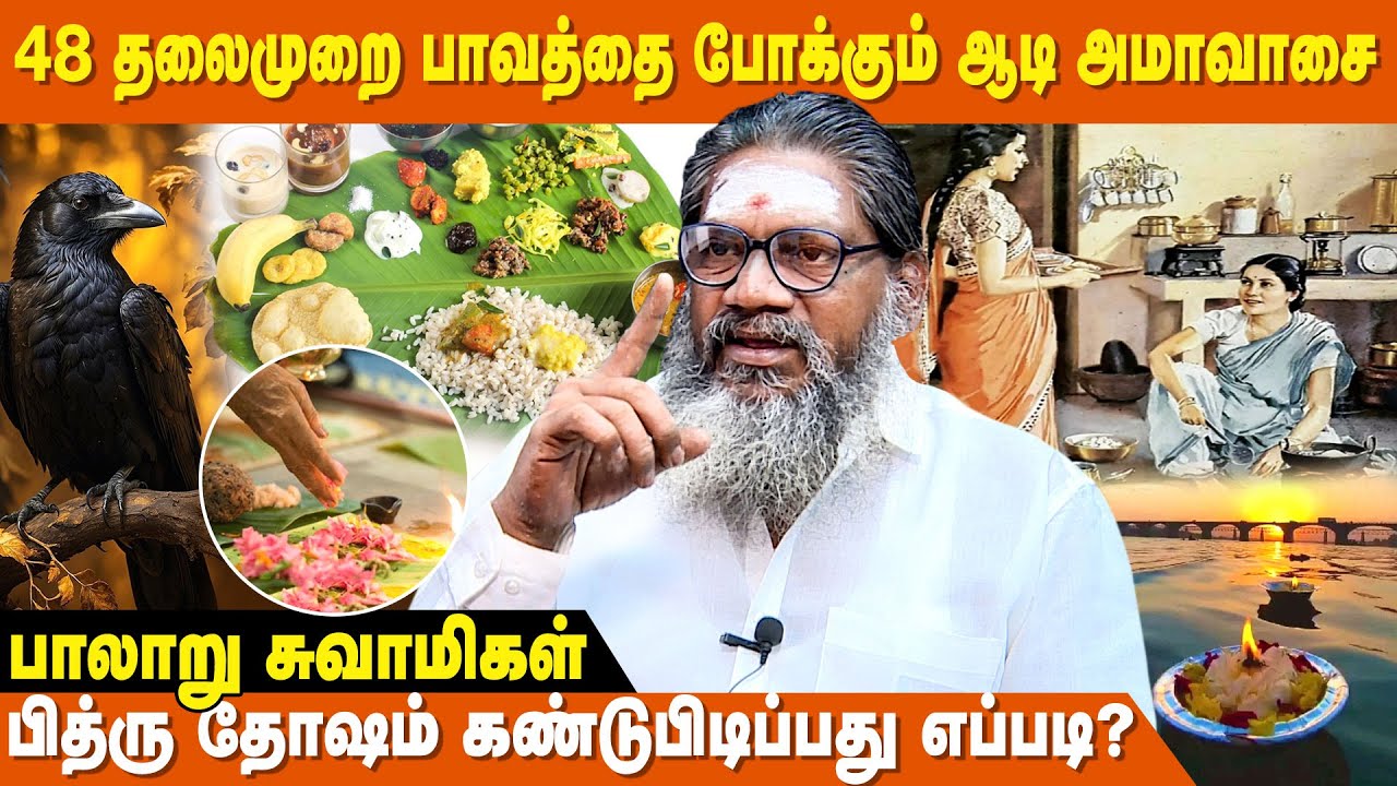 ஆடி அமாவாசை இதை செய்ய தவறாதீங்க.. - Palaru Swamigal Interview | Aadi Amavasai Enna Seiya Vendum