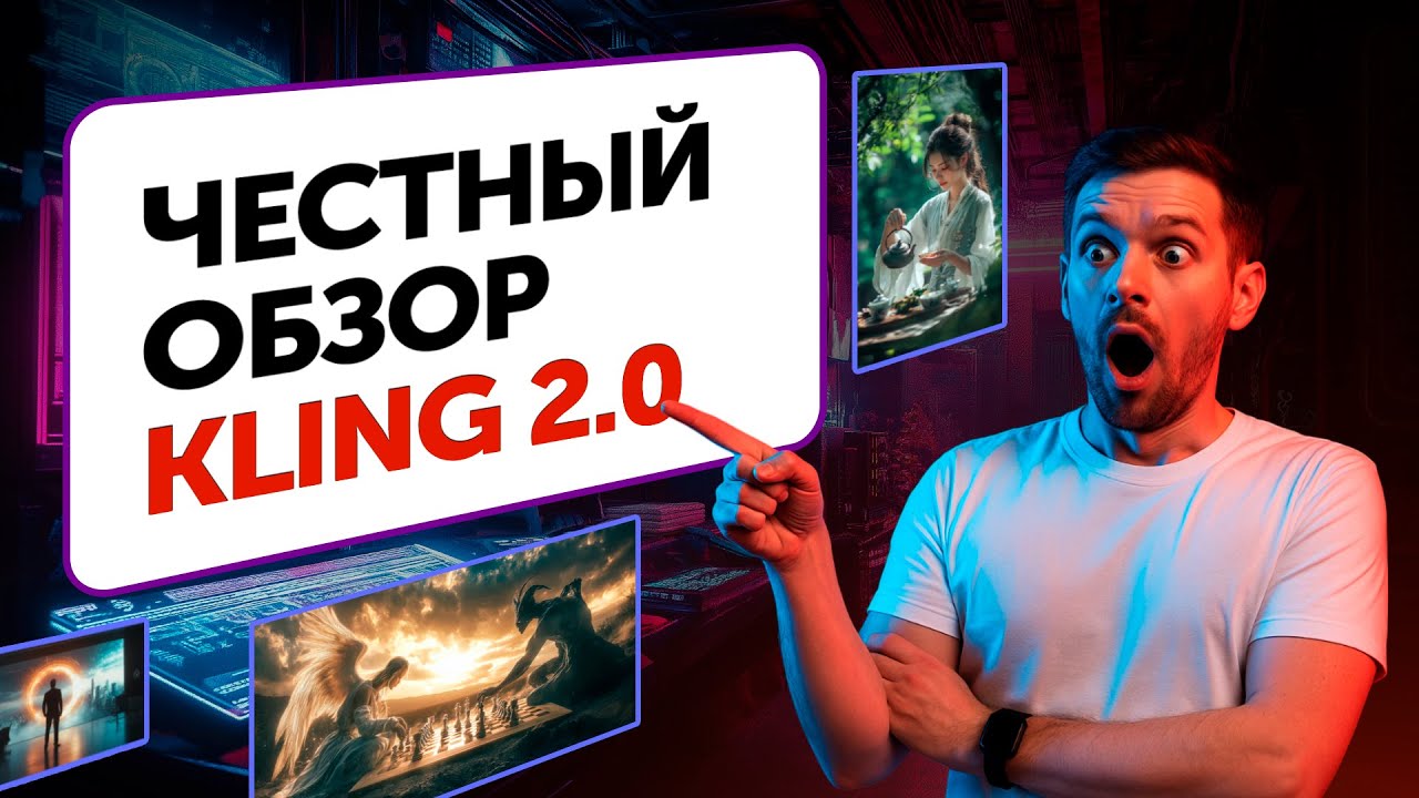Честный обзор на Kling 2.0. Сравнение Kling 1.6 vs Kling 2.0 vs RunWay Gen-4.