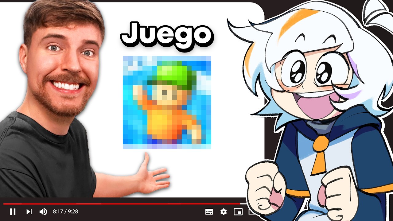 Probé Los JUEGOS PATROCINADOS por MRBEAST 😮🤑