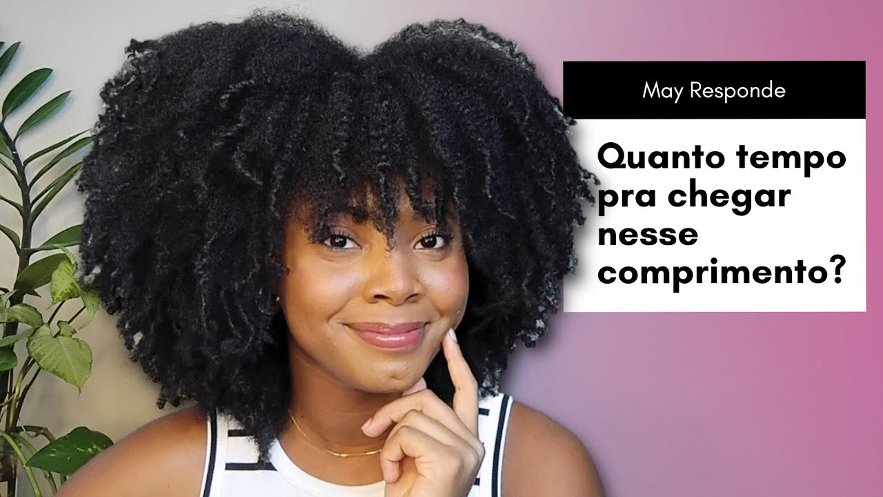 Quanto tempo pra crescer esse cabelo? Pode usar óleo antes do secador? | #MayResponde