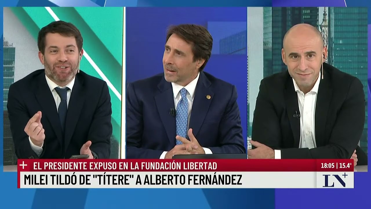 Javier Milei tildó de 