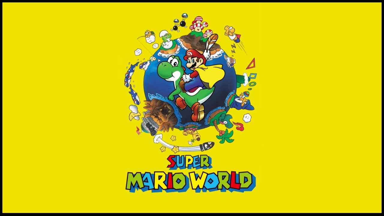 SUPER MARIO WORLD: ZERANDO PRIMEIRO JOGO DA MINHA VIDA.