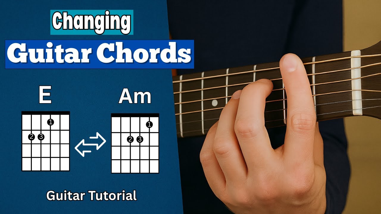 Changing Guitar Chords | E Major & A Minor