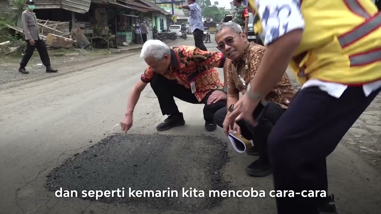 Demi Keamanan Masyarakat, Perbaikan Jalan Rusak di Batang dan Kedal Terus Dikebut