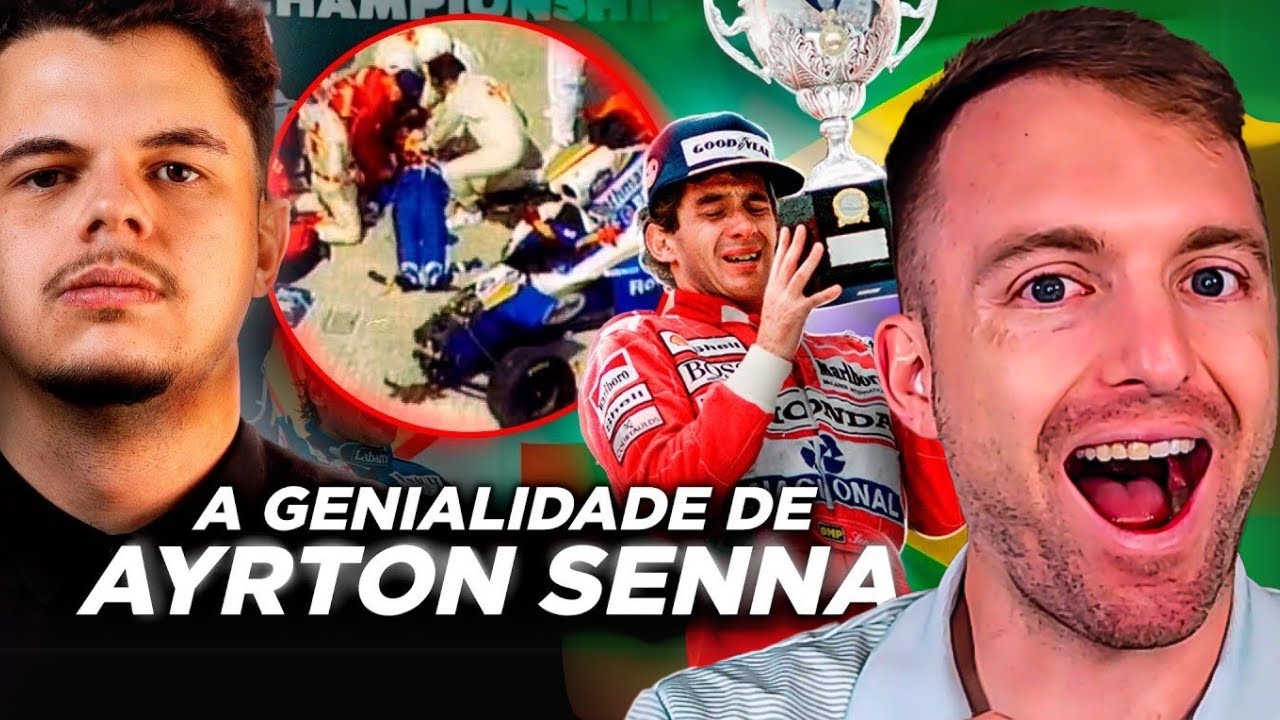 GRINGO REAGE A AYRTON SENNA ENTRE A GLÓRIA E A TRAGÉDIA