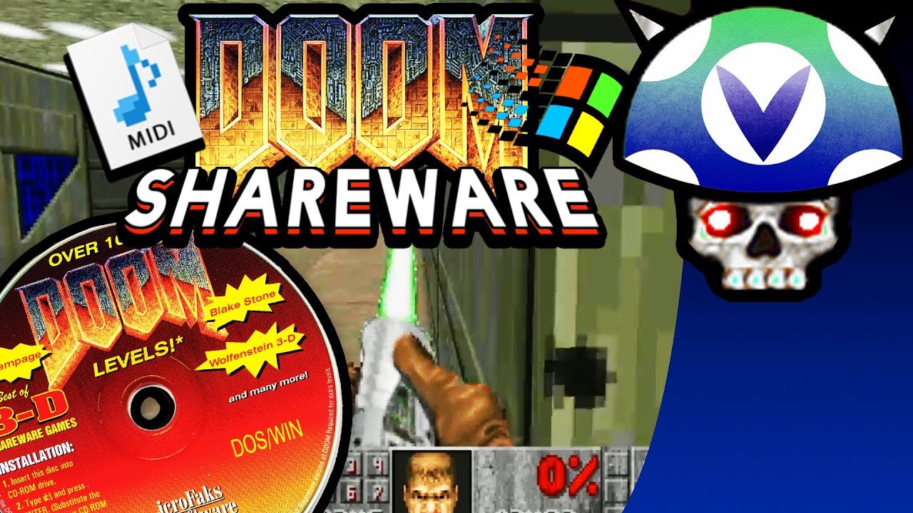 [Vinesauce] Joel - Doom Shareware ( 1000 Doom Levels 1995 Disc )