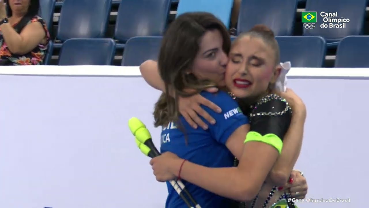 PAN DE GINÁSTICA RÍTMICA 2022 - Mariana Vitória faz sua apresentação nas maças