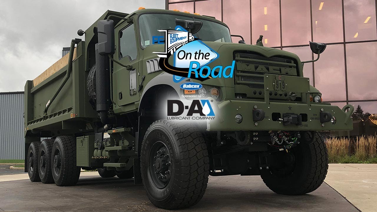 Познакомьтесь поближе с тяжелыми самосвалами Mack M917A3 для армии США