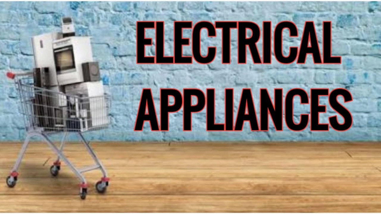 Electrical appliances | kindergarten videos | preschool videos | kids videos | Krishna collections