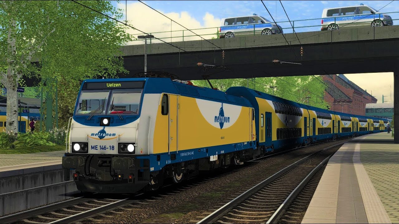 BR146 "Metronom Nord" G-20 Gipfel Gipfeltreffen Hamburg Fahrzeit 37 Teil 6 Train Simulator 2017
